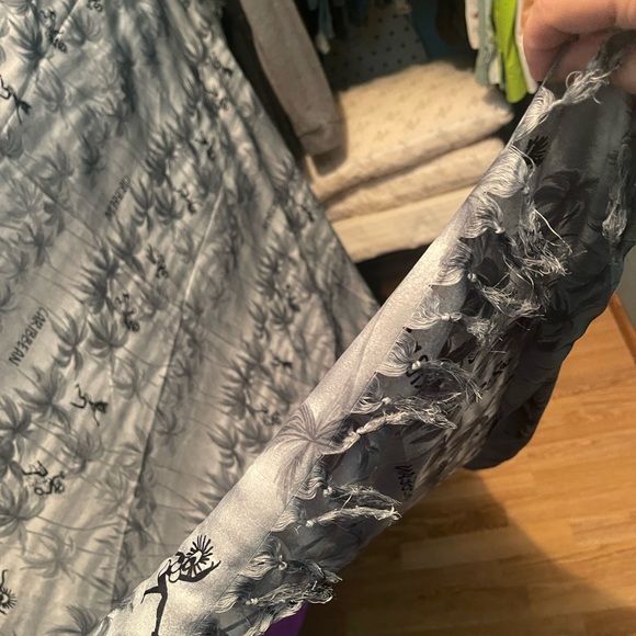 Rima beachwear gray palm tree print pareo/sarong - Picture 3 of 6